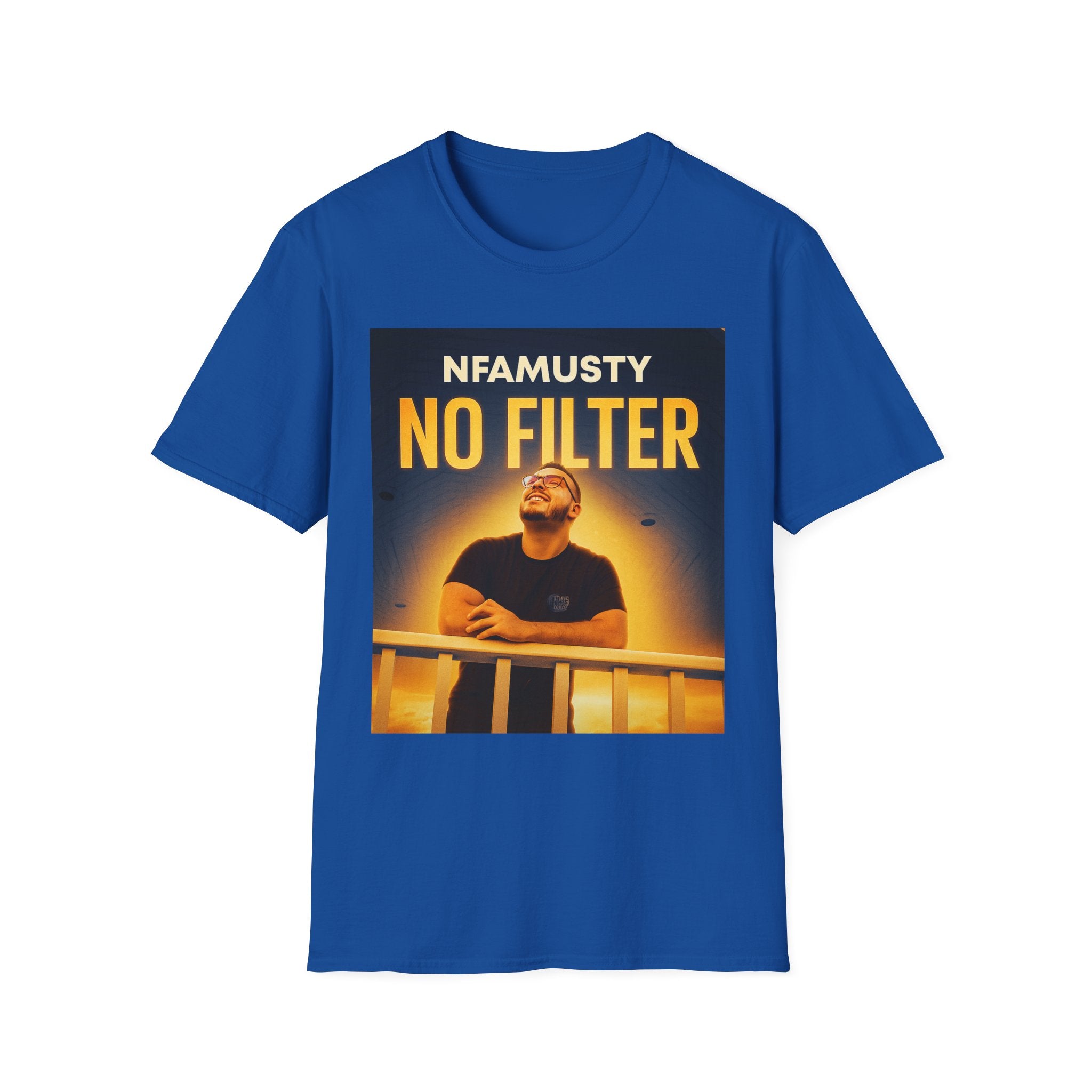 No Filter Graphic T-Shirt — NFAMUSTY Music Logo Tee