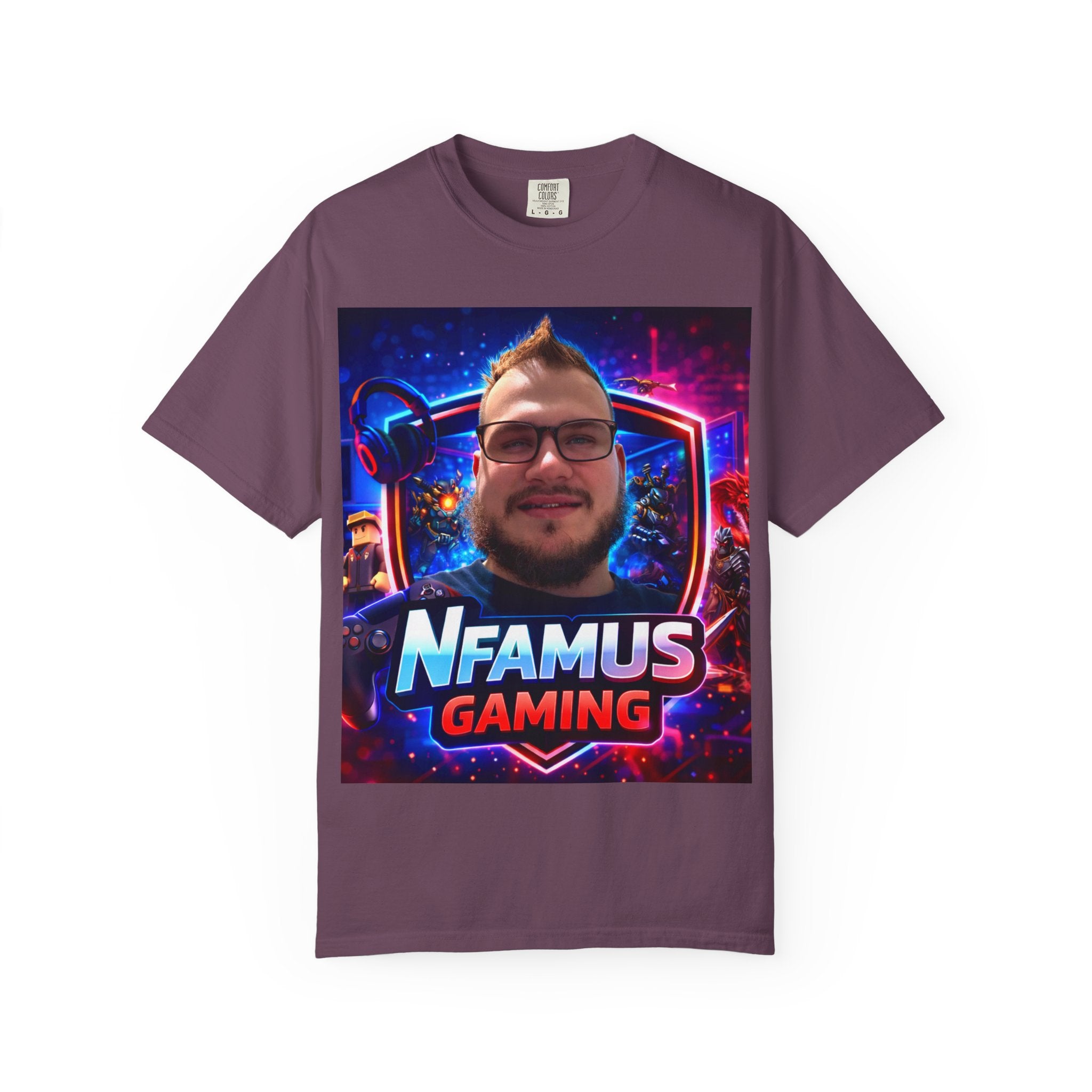Gaming Logo T-Shirt — "Nfamus Gaming" Streamer Tee