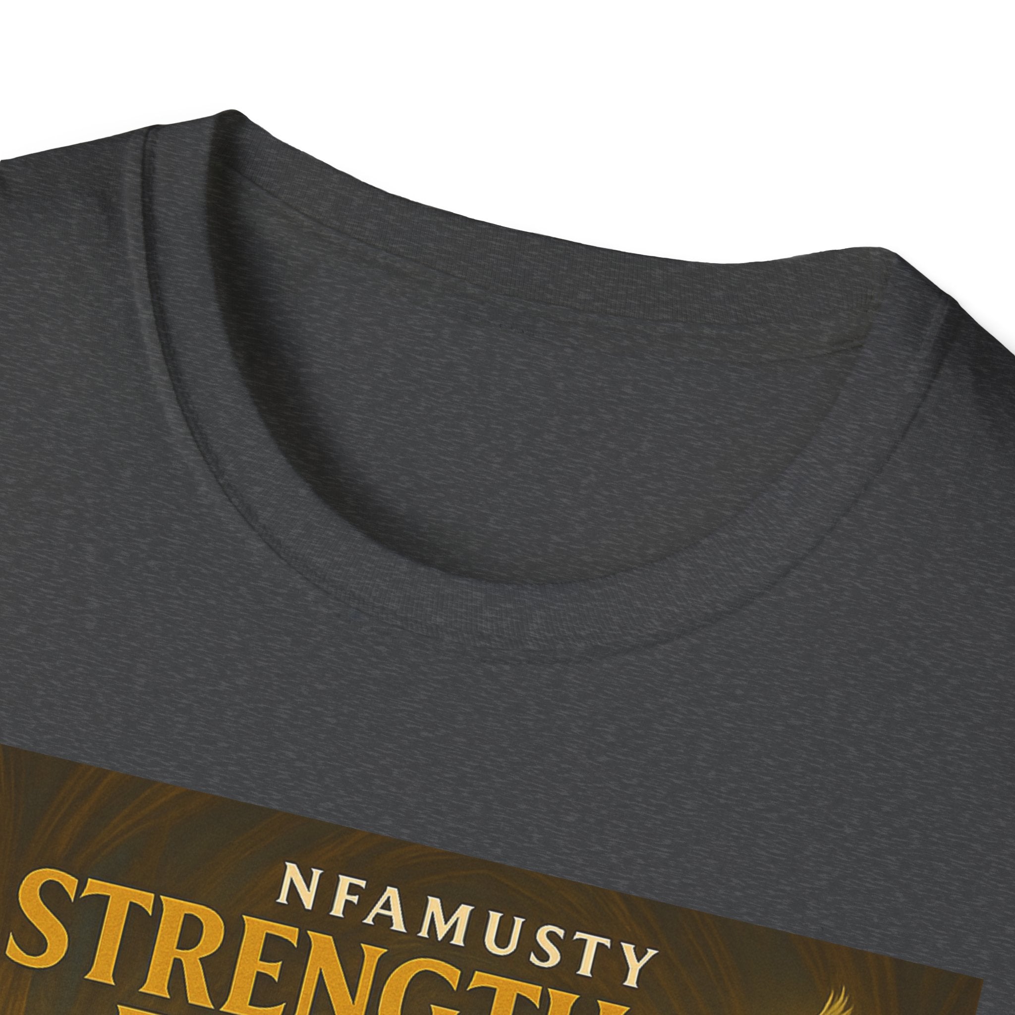 Strength From Above Prayer T‑Shirt — 'Namasty' Spiritual Graphic Tee