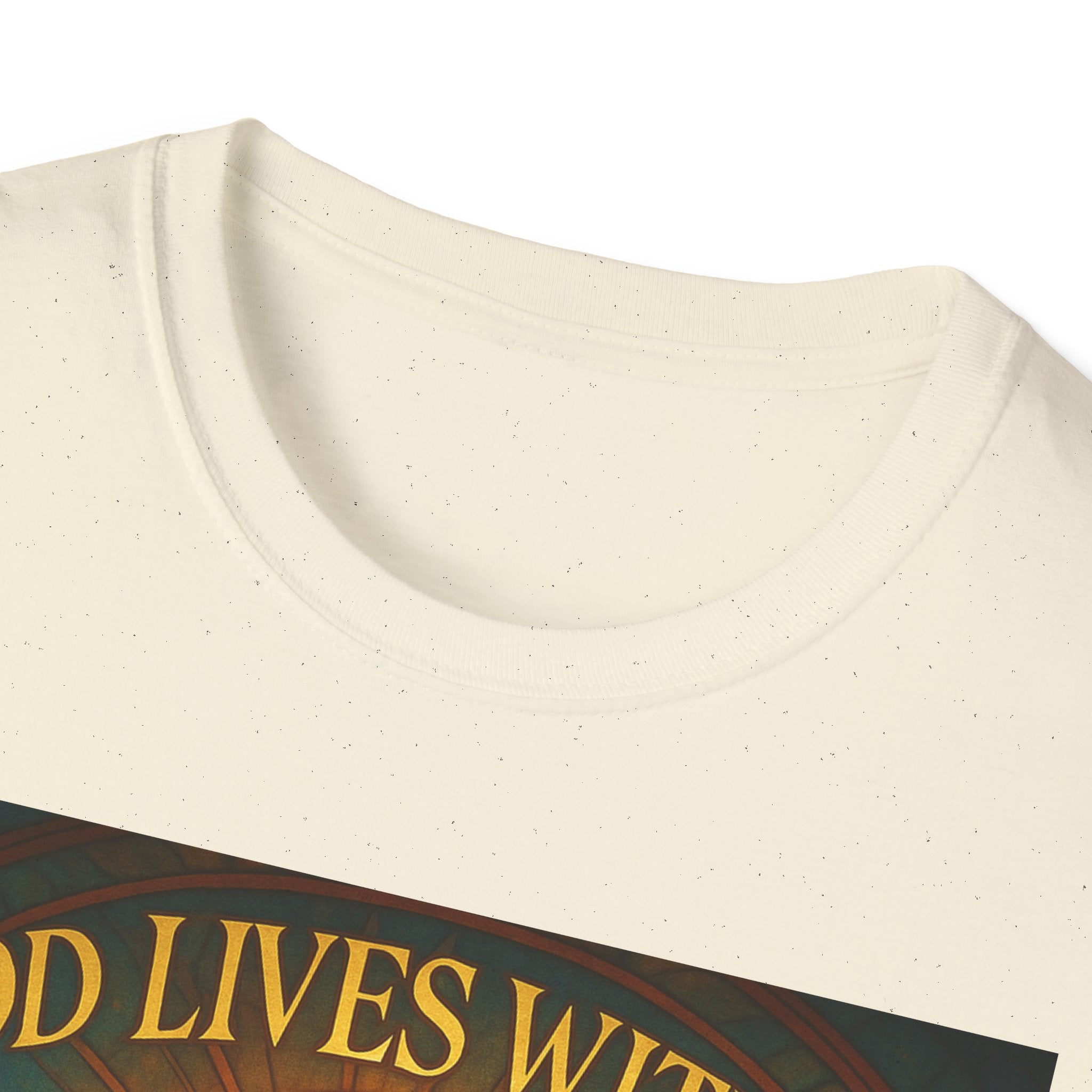 Nfamusty God Lives with us tee