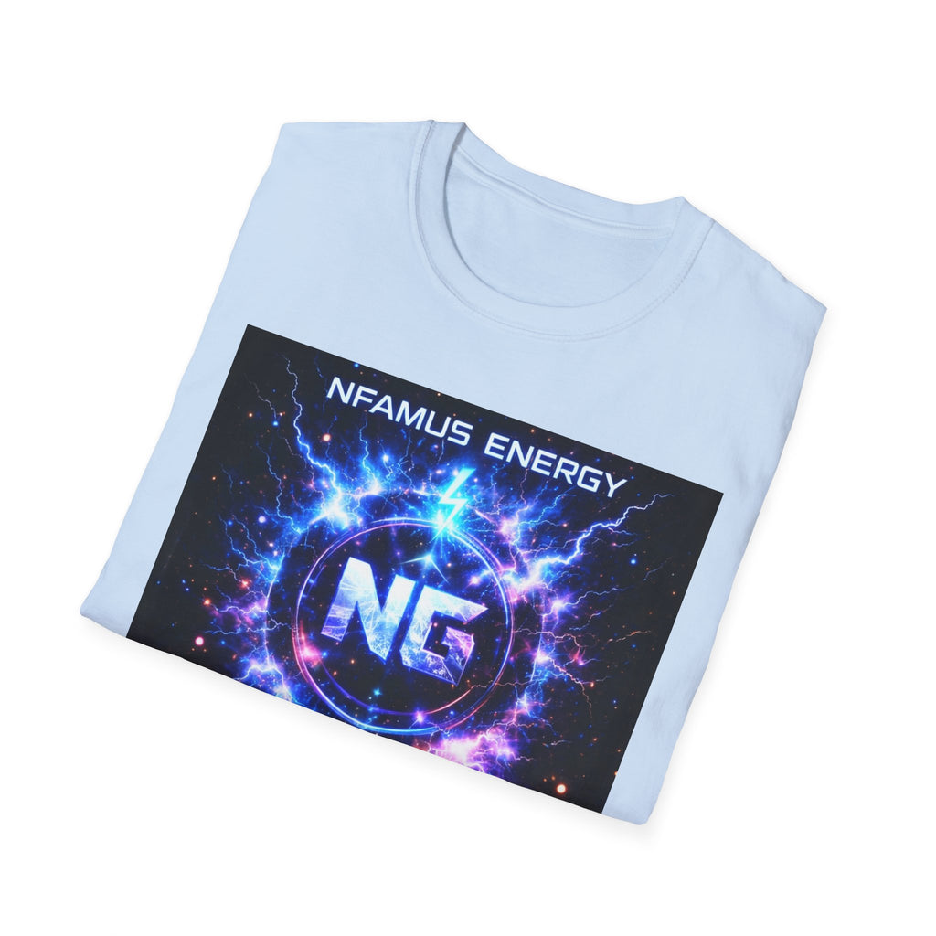 Gaming T-Shirt — "NFAMUS Energy: Overdrive Activated" Graphic Tee