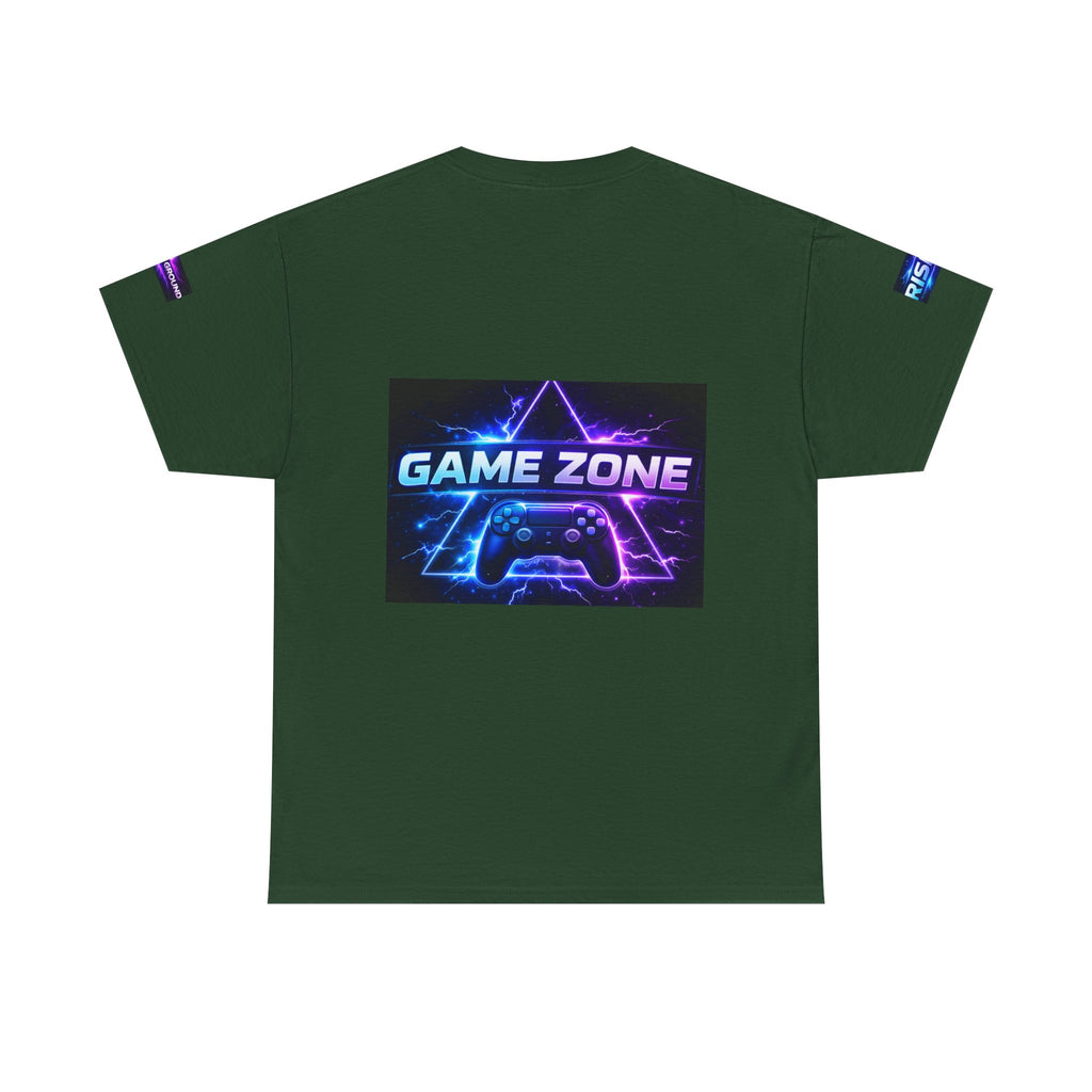 Gaming T-Shirt — "Locked In" NFAMUS Gaming Tee with Neon Game Zone Design