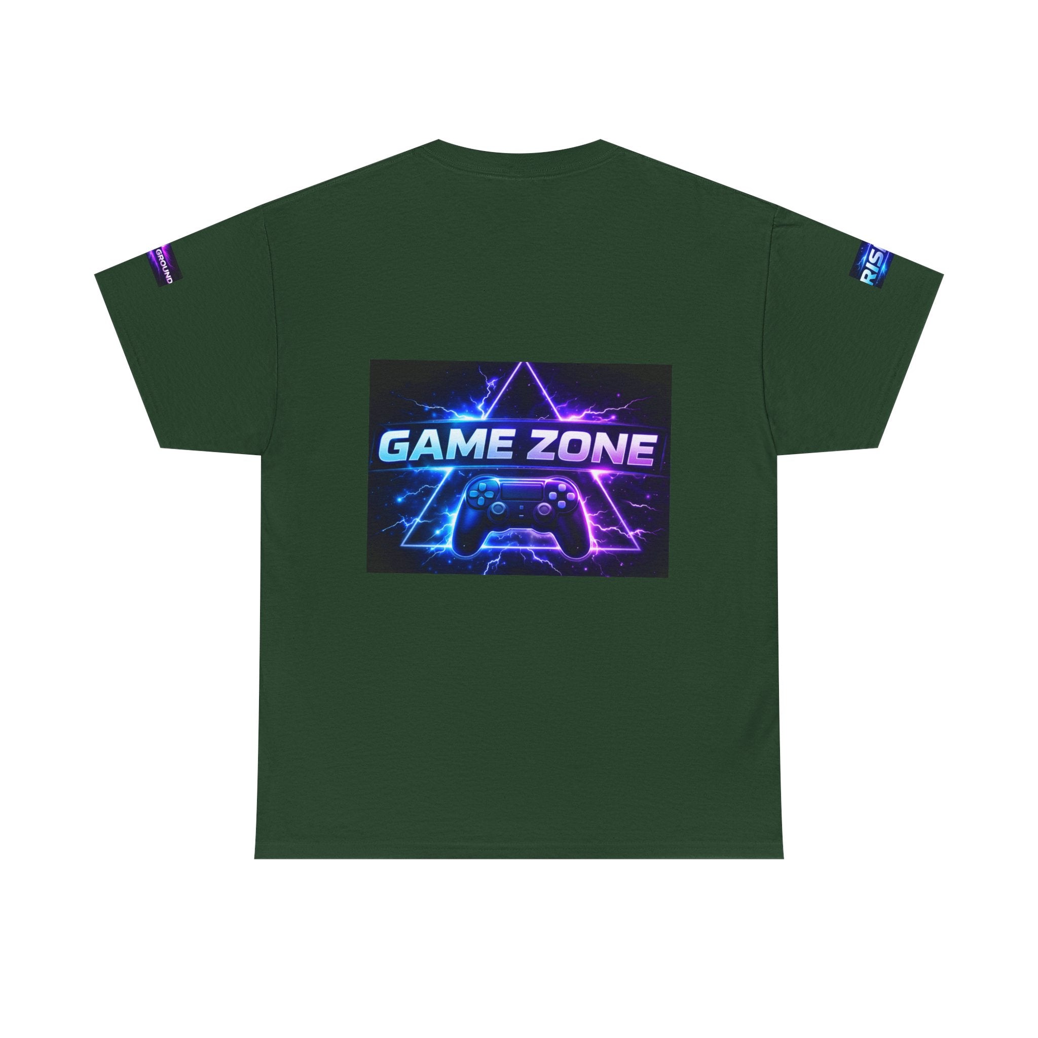 Gaming T-Shirt — "Locked In" NFAMUS Gaming Tee with Neon Game Zone Design