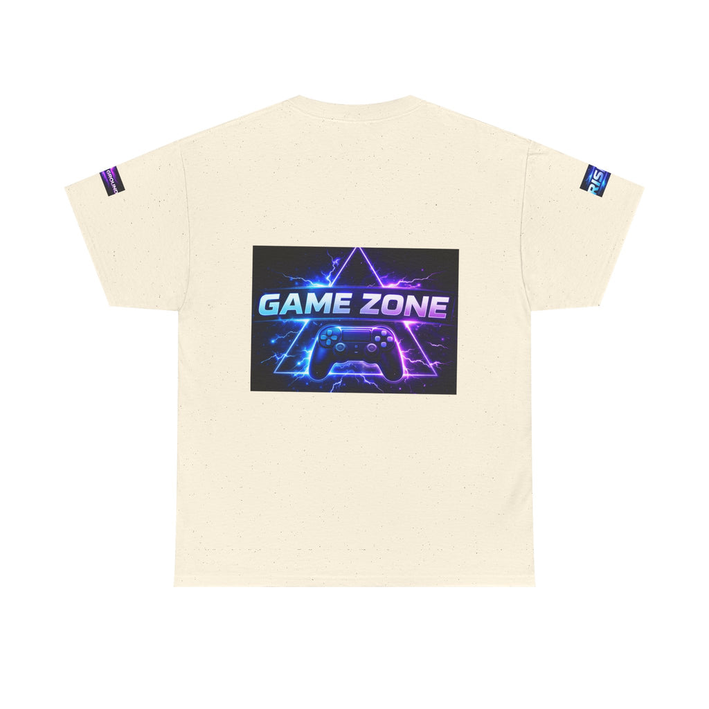 Gaming T-Shirt — "Locked In" NFAMUS Gaming Tee with Neon Game Zone Design