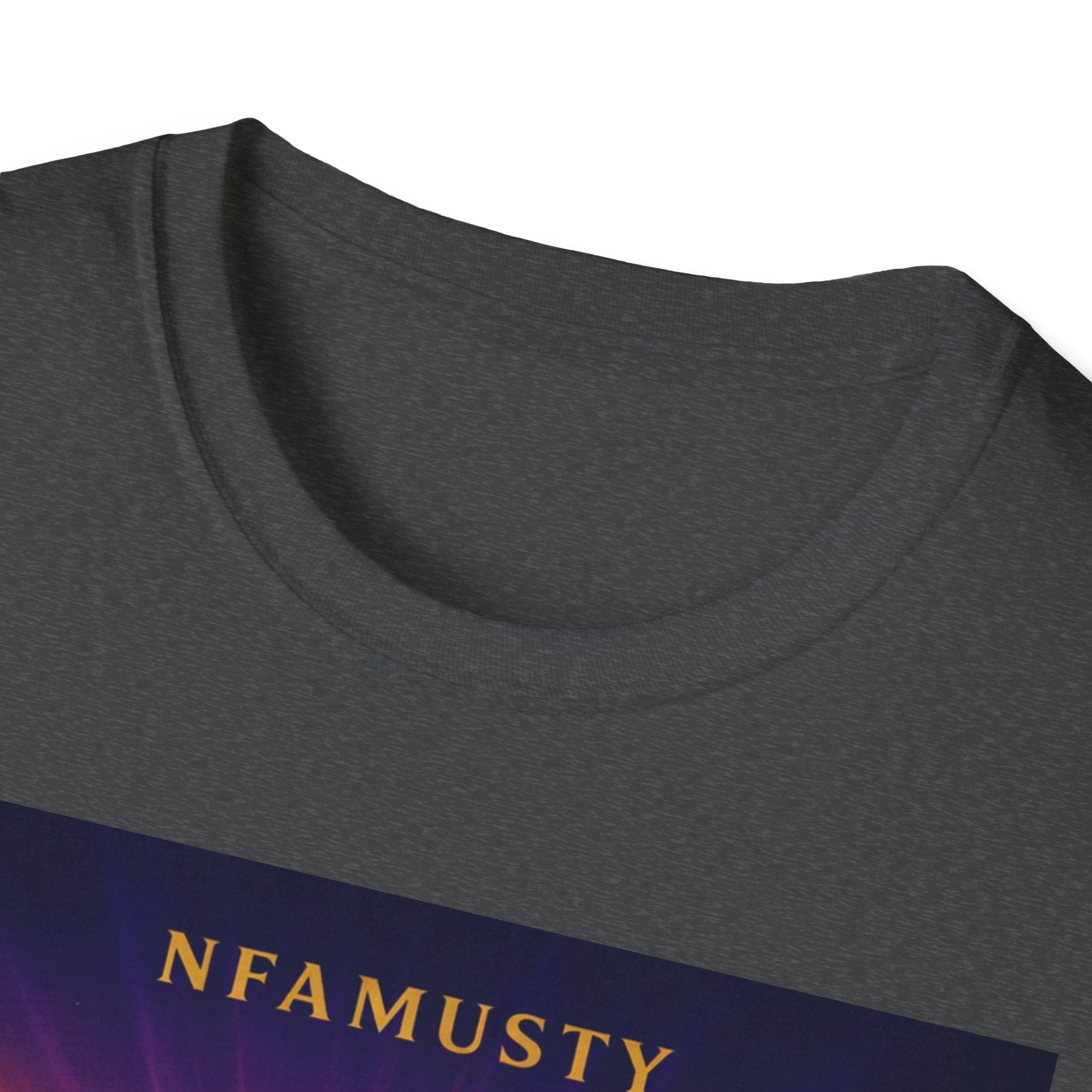 New Dawn Rising High T‑Shirt — NFAMUSTY Angel Wings Album Art Tee