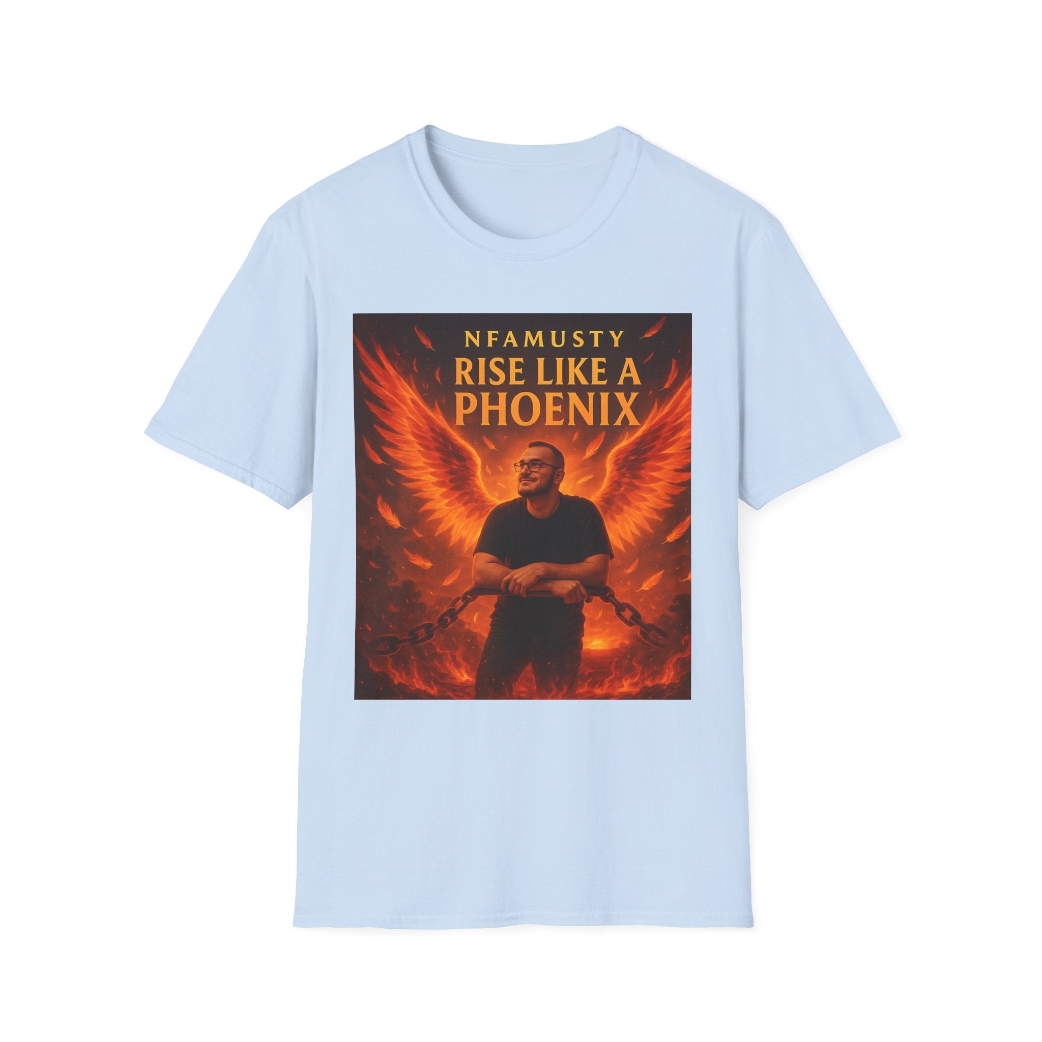 Rise Like a Phoenix T-Shirt — NFAMUSTY Music Graphic Tee