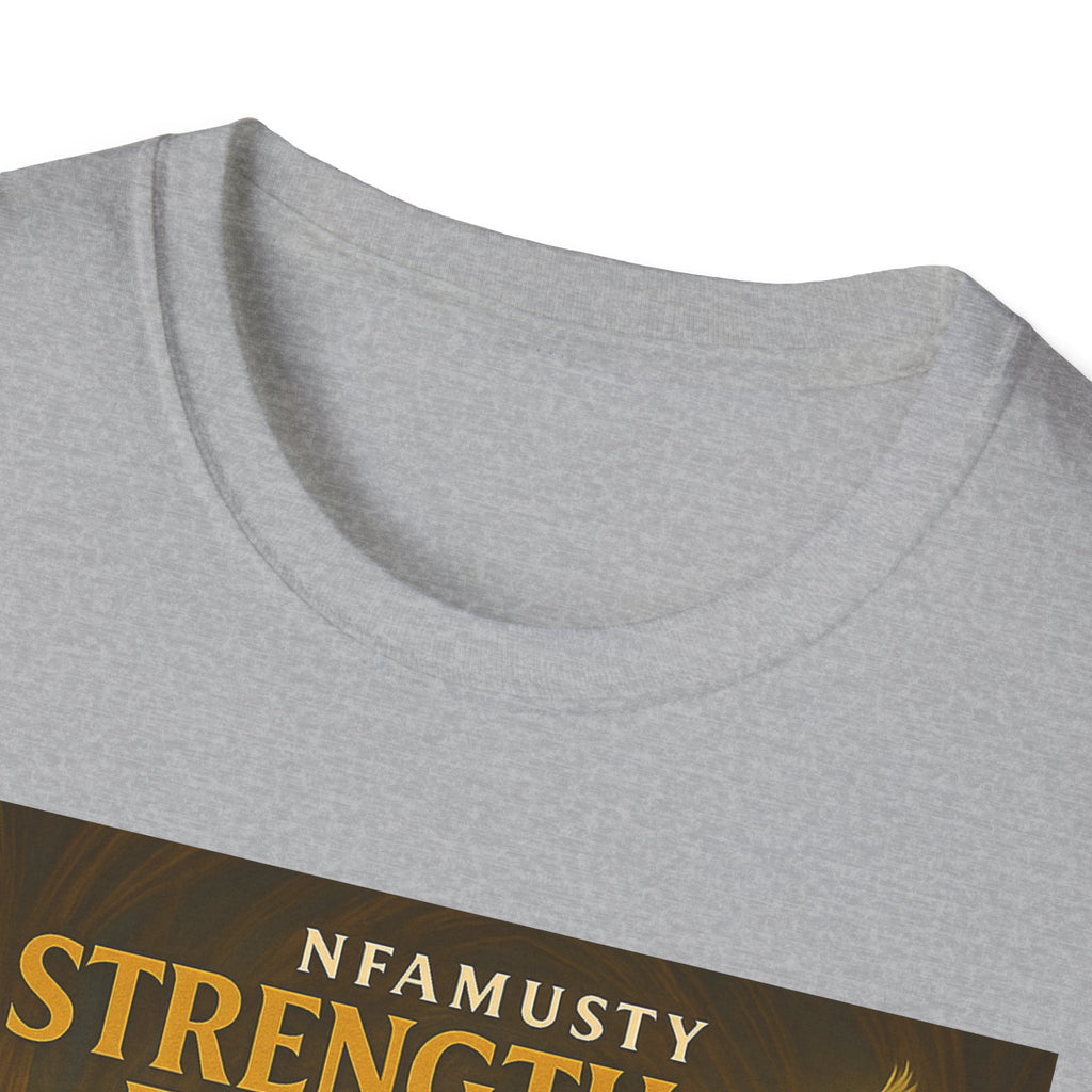 Strength From Above Prayer T‑Shirt — 'Namasty' Spiritual Graphic Tee