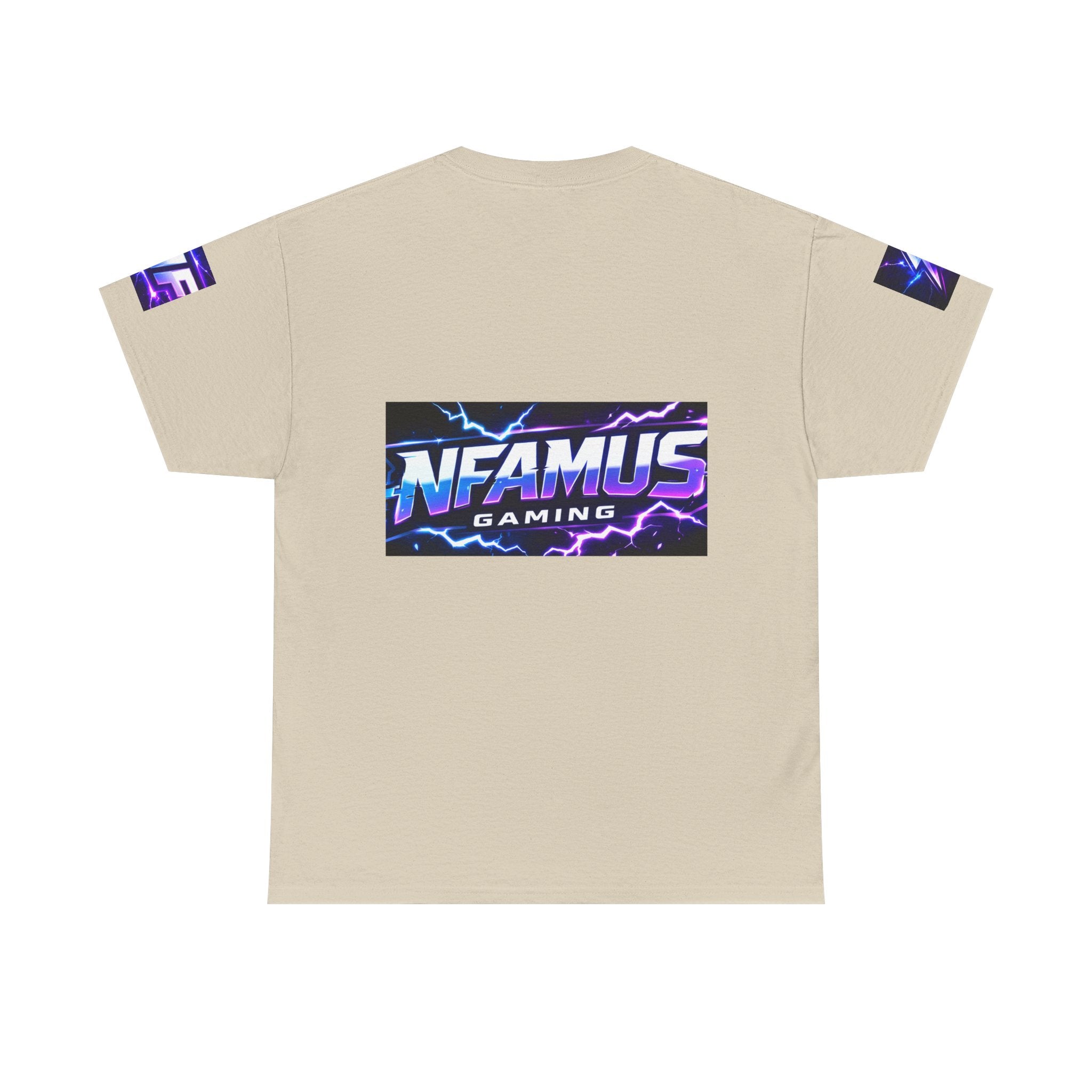 Gaming Tee — "Nfamus Mode Activated" Neon Controller Shirt