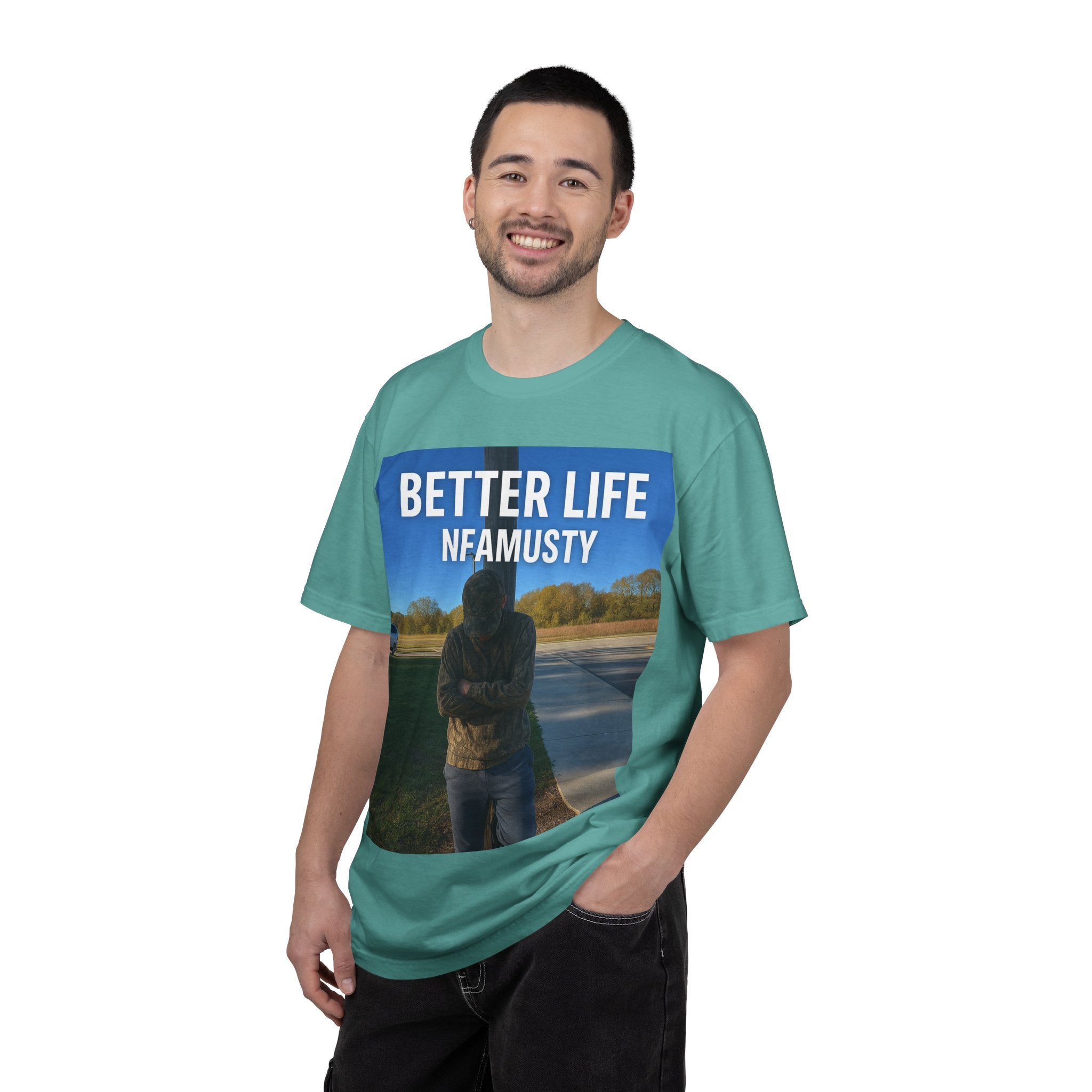 Better Life NFAMUSTY Graphic T-Shirt — Music Artist Tee