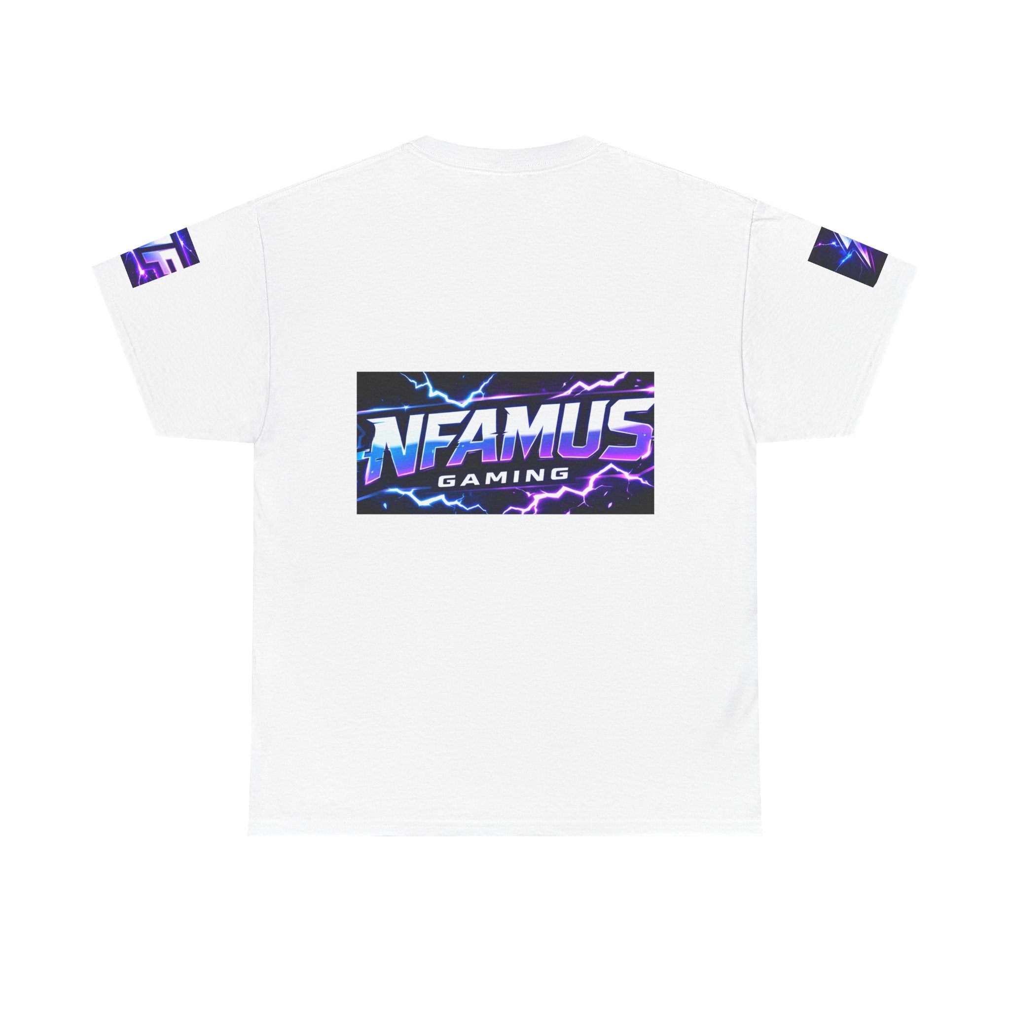 Gaming Tee — "Nfamus Mode Activated" Neon Controller Shirt