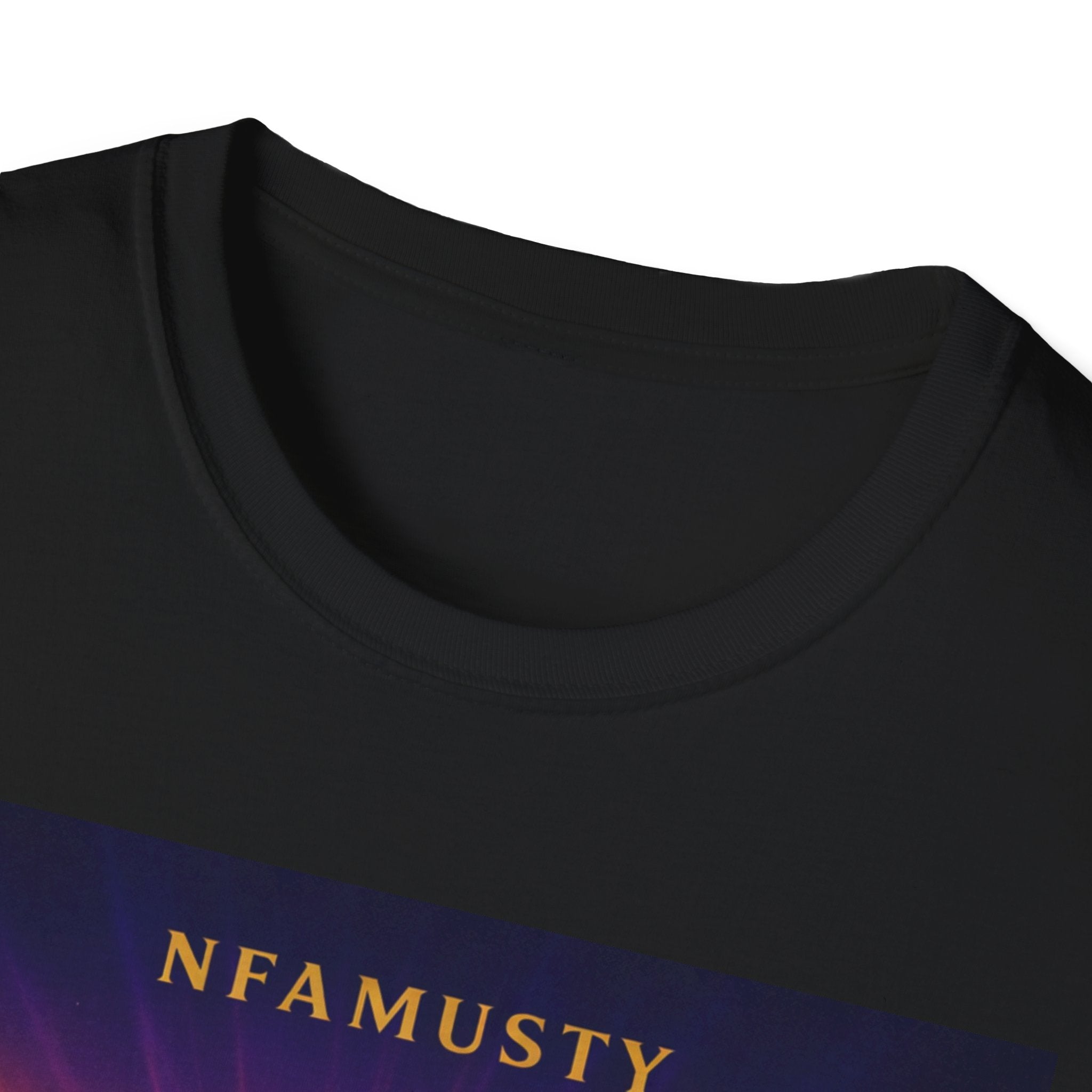 New Dawn Rising High T‑Shirt — NFAMUSTY Angel Wings Album Art Tee