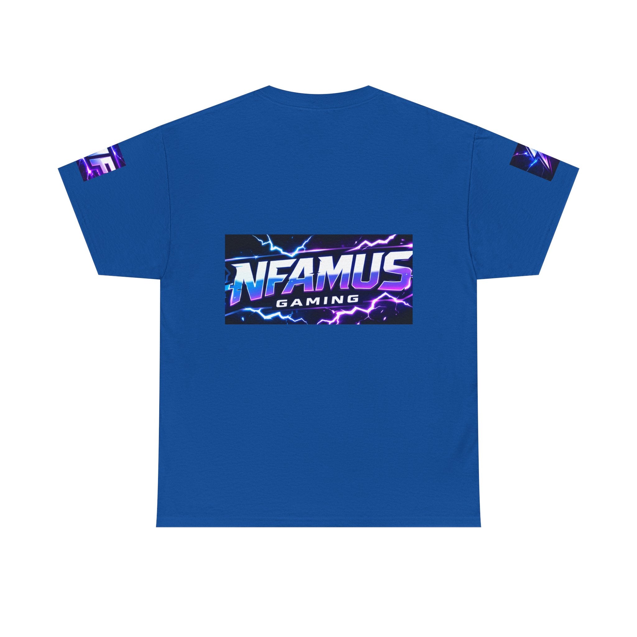 Gaming Tee — "Nfamus Mode Activated" Neon Controller Shirt