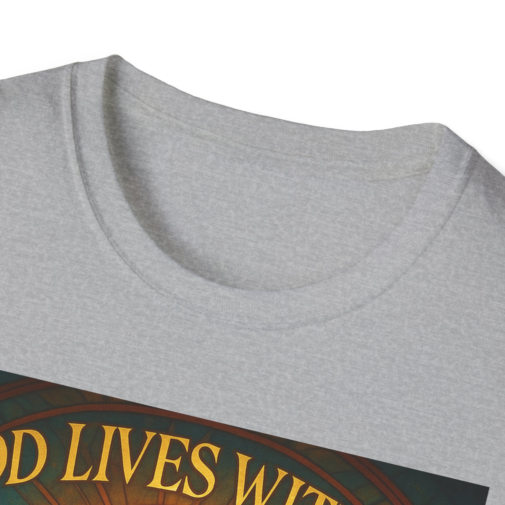 Nfamusty God Lives with us tee