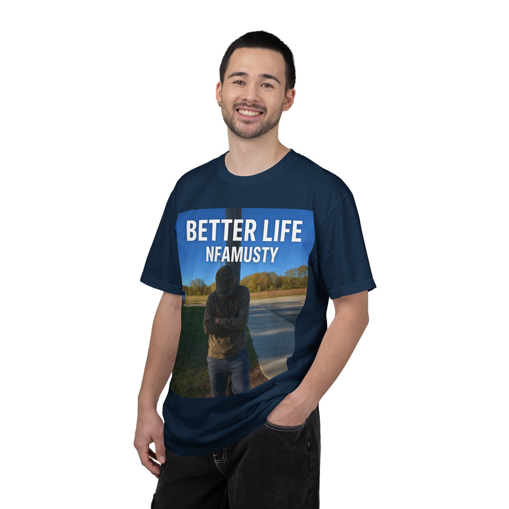 Better Life NFAMUSTY Graphic T-Shirt — Music Artist Tee