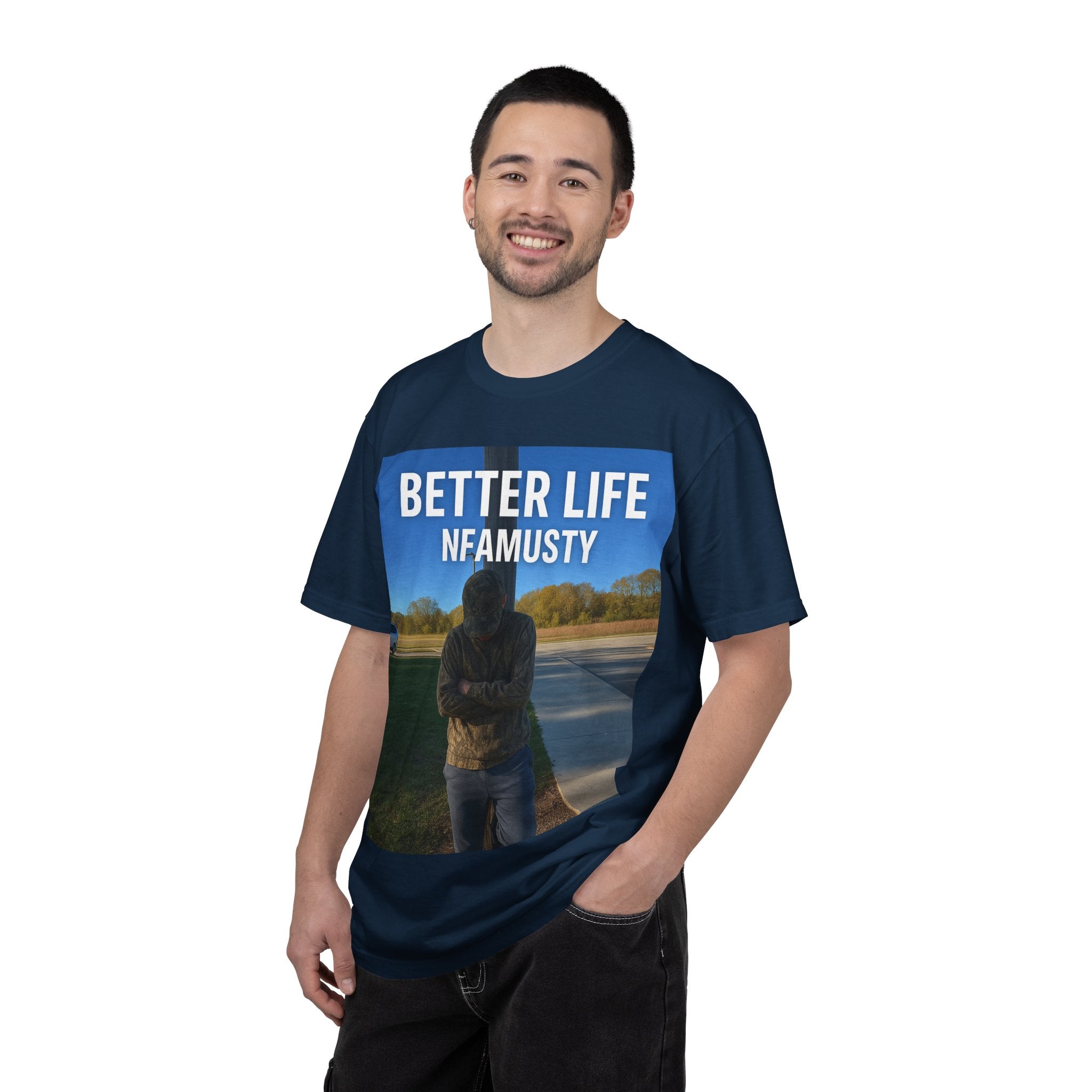 Better Life NFAMUSTY Graphic T-Shirt — Music Artist Tee