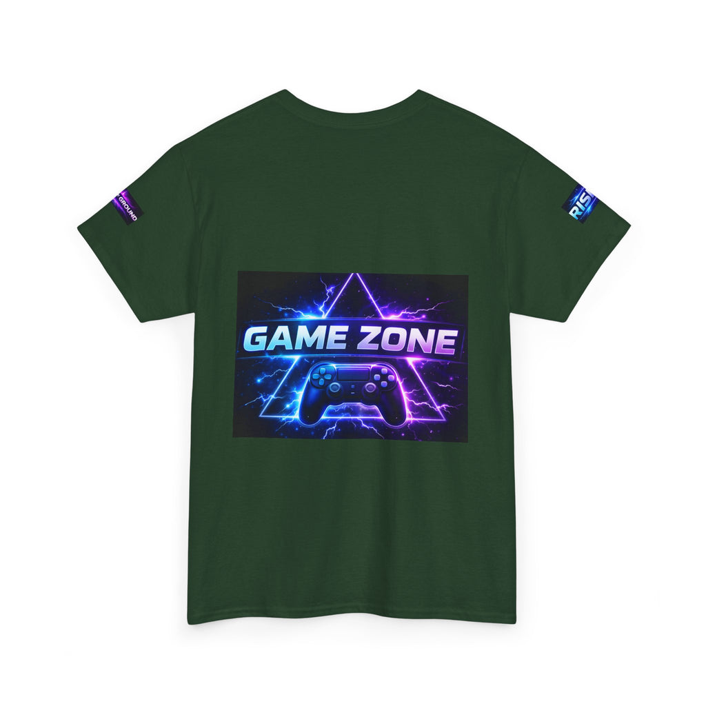 Gaming T-Shirt — "Locked In" NFAMUS Gaming Tee with Neon Game Zone Design