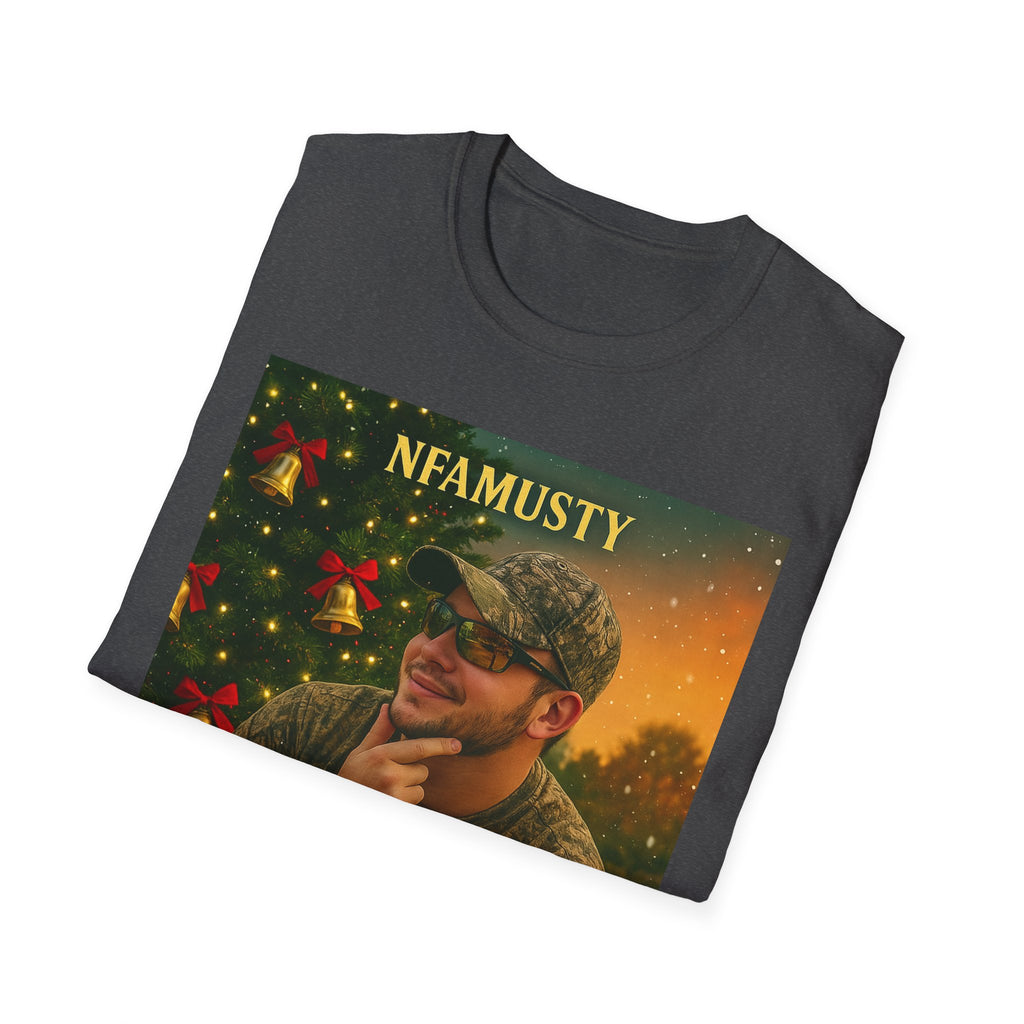 The Bells Ring On T-Shirt — NFAMUSTY Holiday Music Graphic Tee