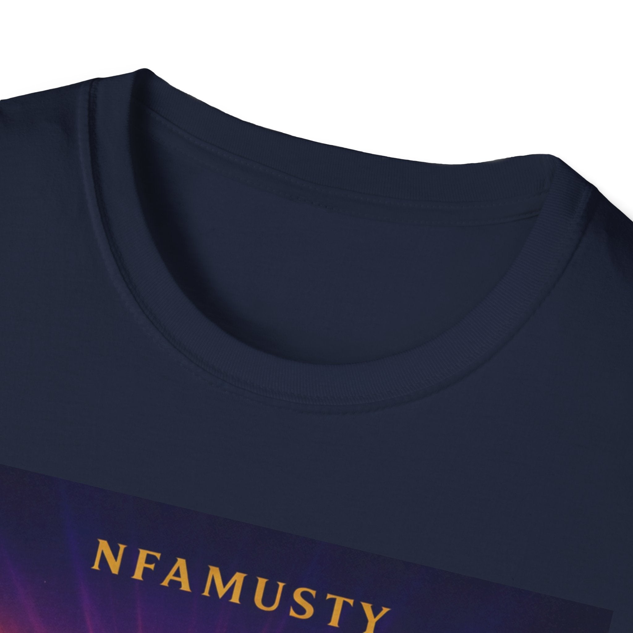 New Dawn Rising High T‑Shirt — NFAMUSTY Angel Wings Album Art Tee