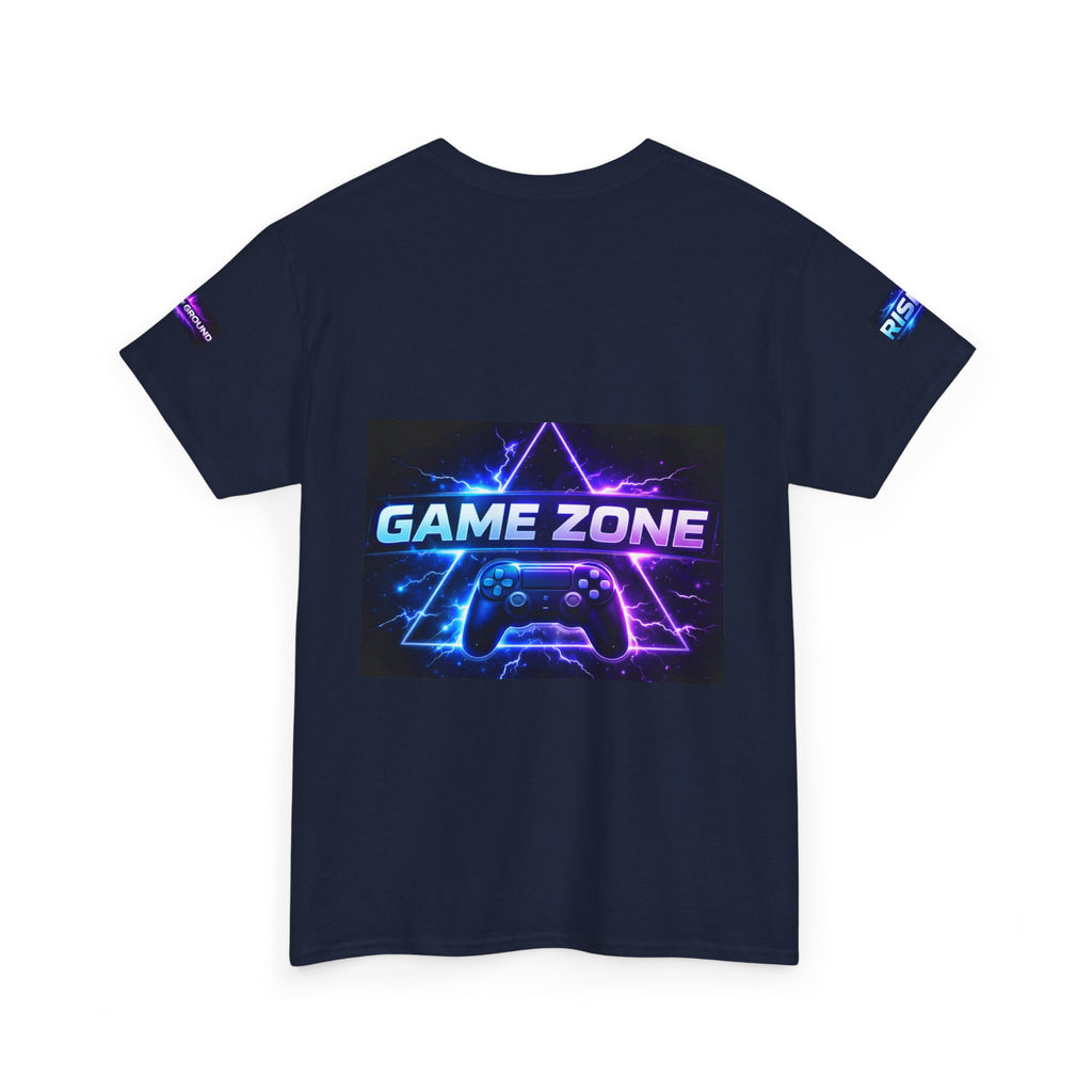 Gaming T-Shirt — "Locked In" NFAMUS Gaming Tee with Neon Game Zone Design