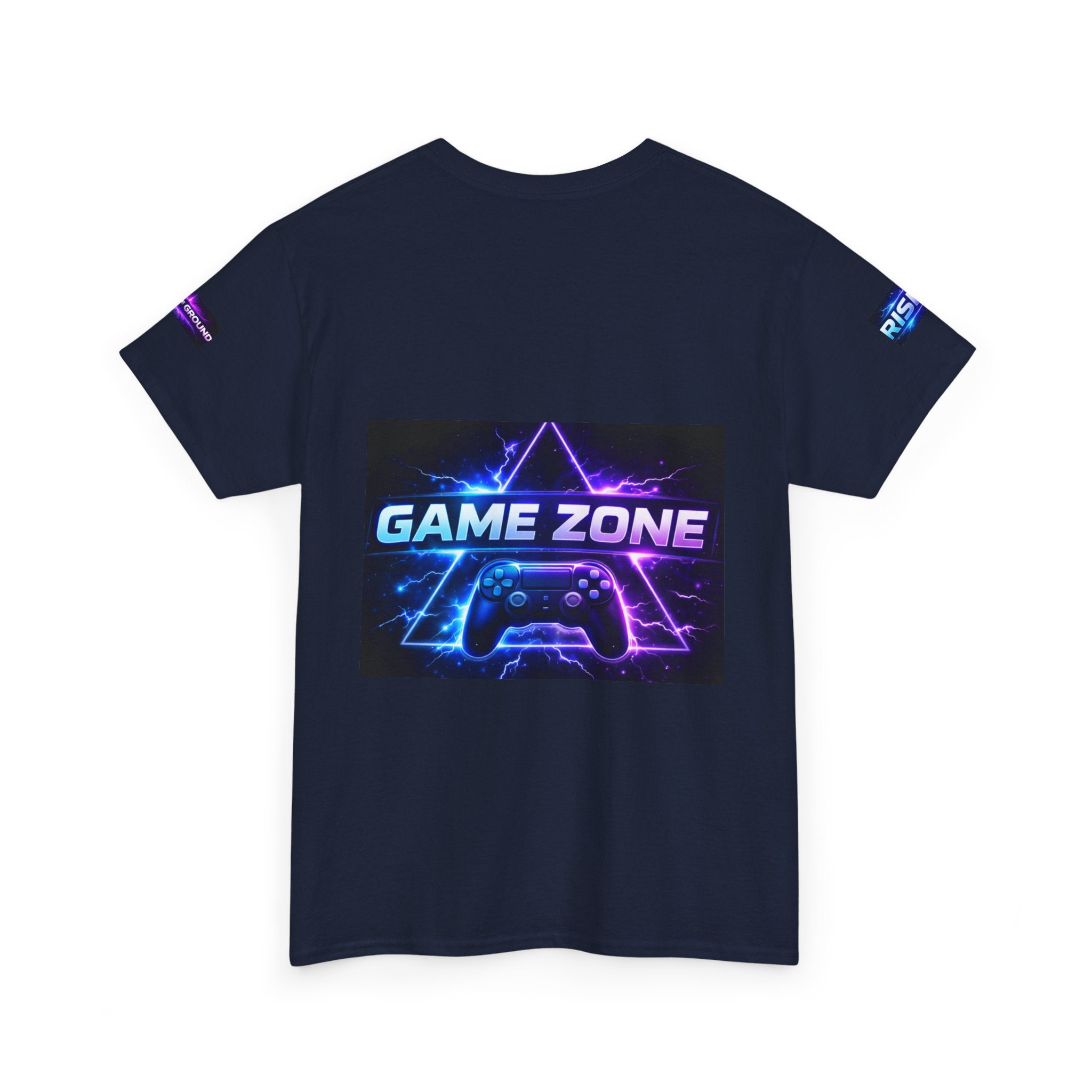 Gaming T-Shirt — "Locked In" NFAMUS Gaming Tee with Neon Game Zone Design
