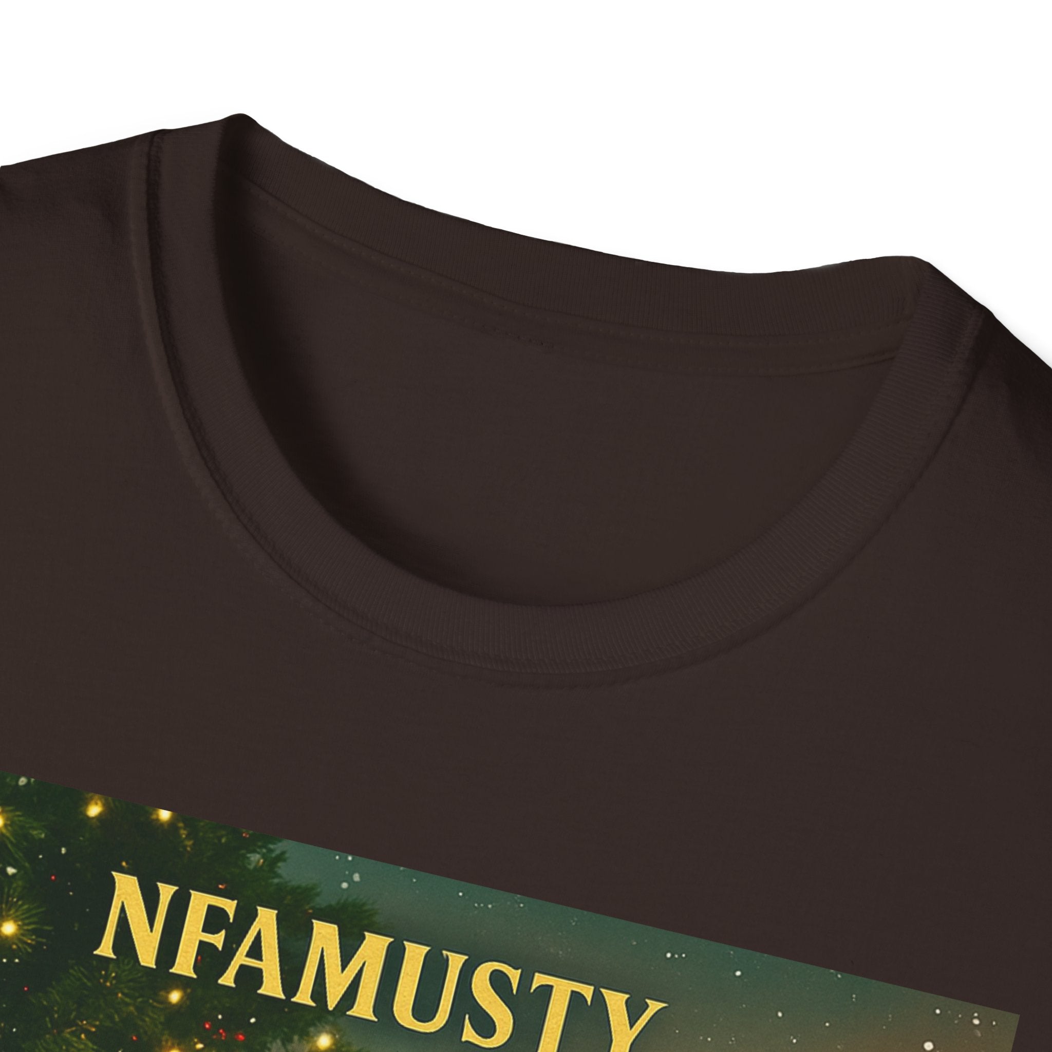 The Bells Ring On T-Shirt — NFAMUSTY Holiday Music Graphic Tee