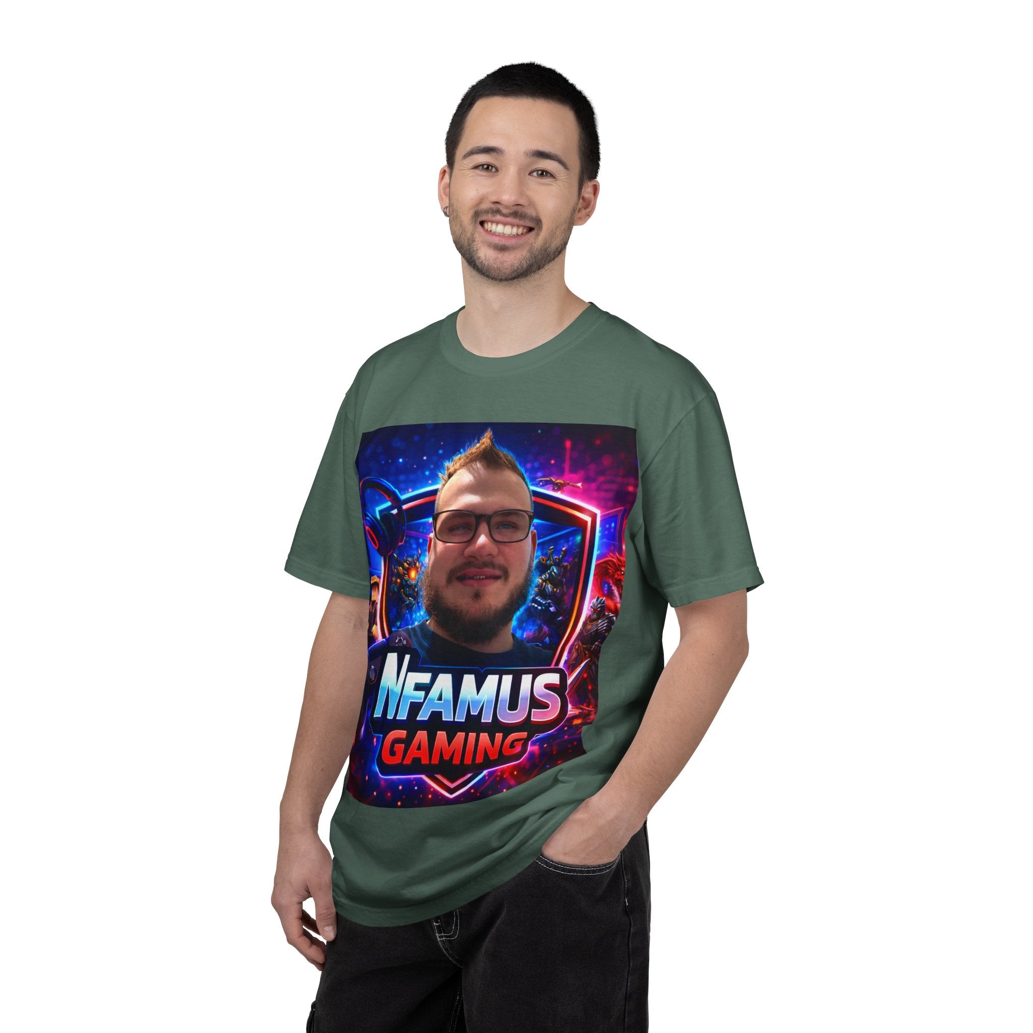 Gaming Logo T-Shirt — "Nfamus Gaming" Streamer Tee
