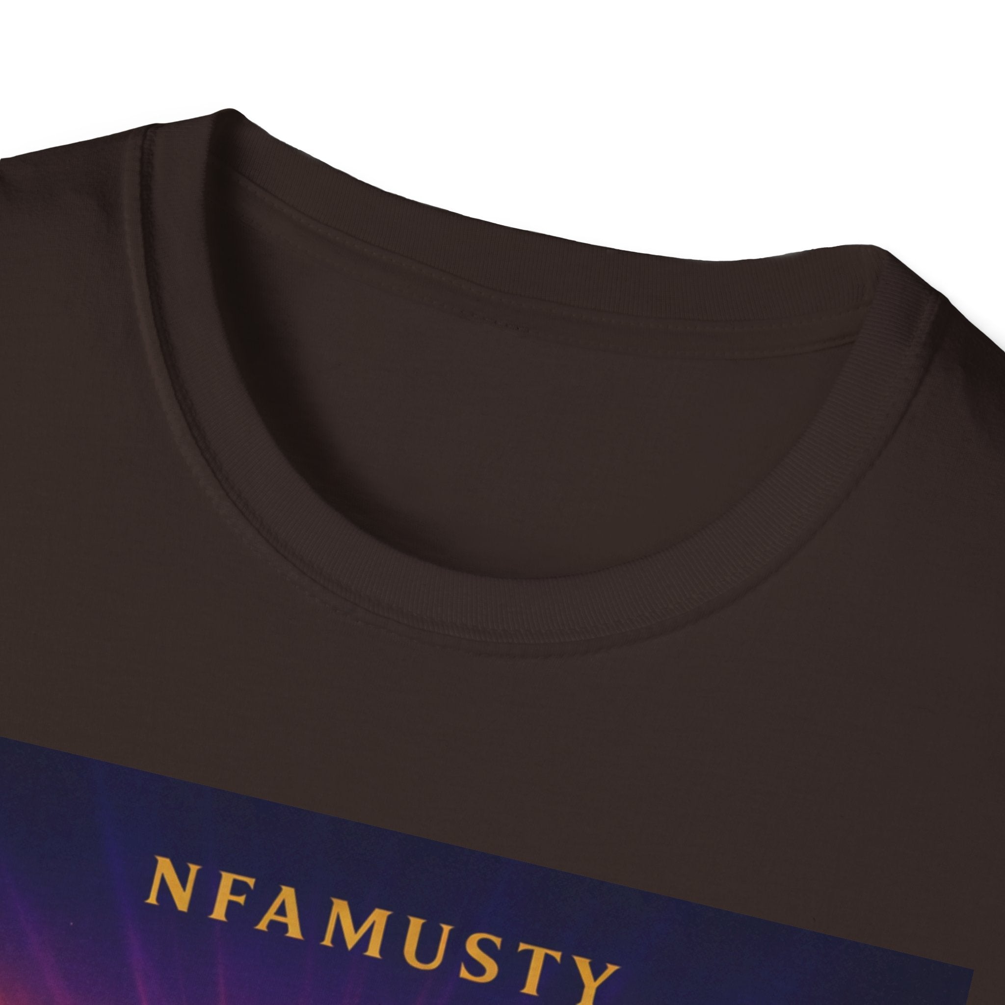 New Dawn Rising High T‑Shirt — NFAMUSTY Angel Wings Album Art Tee