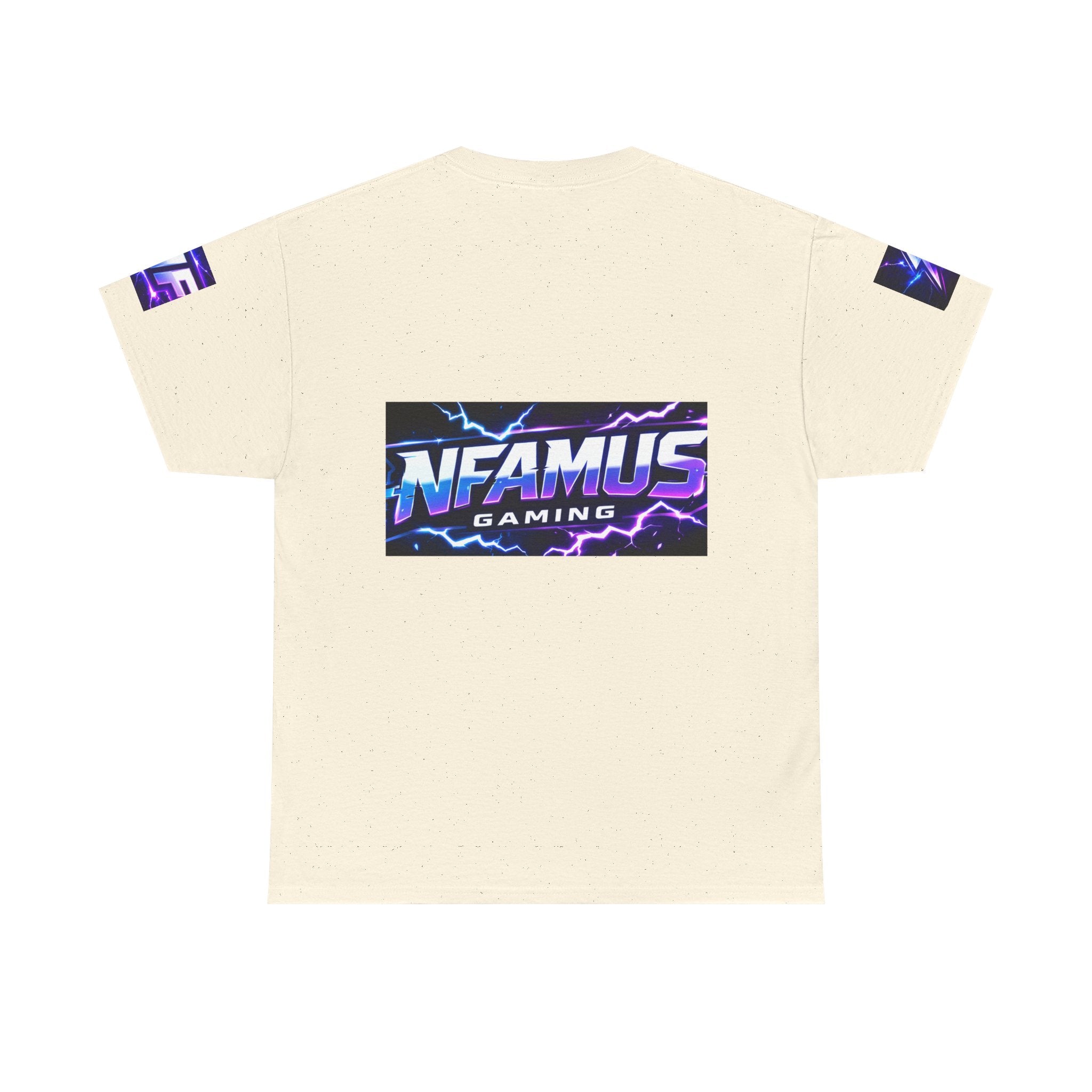Gaming Tee — "Nfamus Mode Activated" Neon Controller Shirt