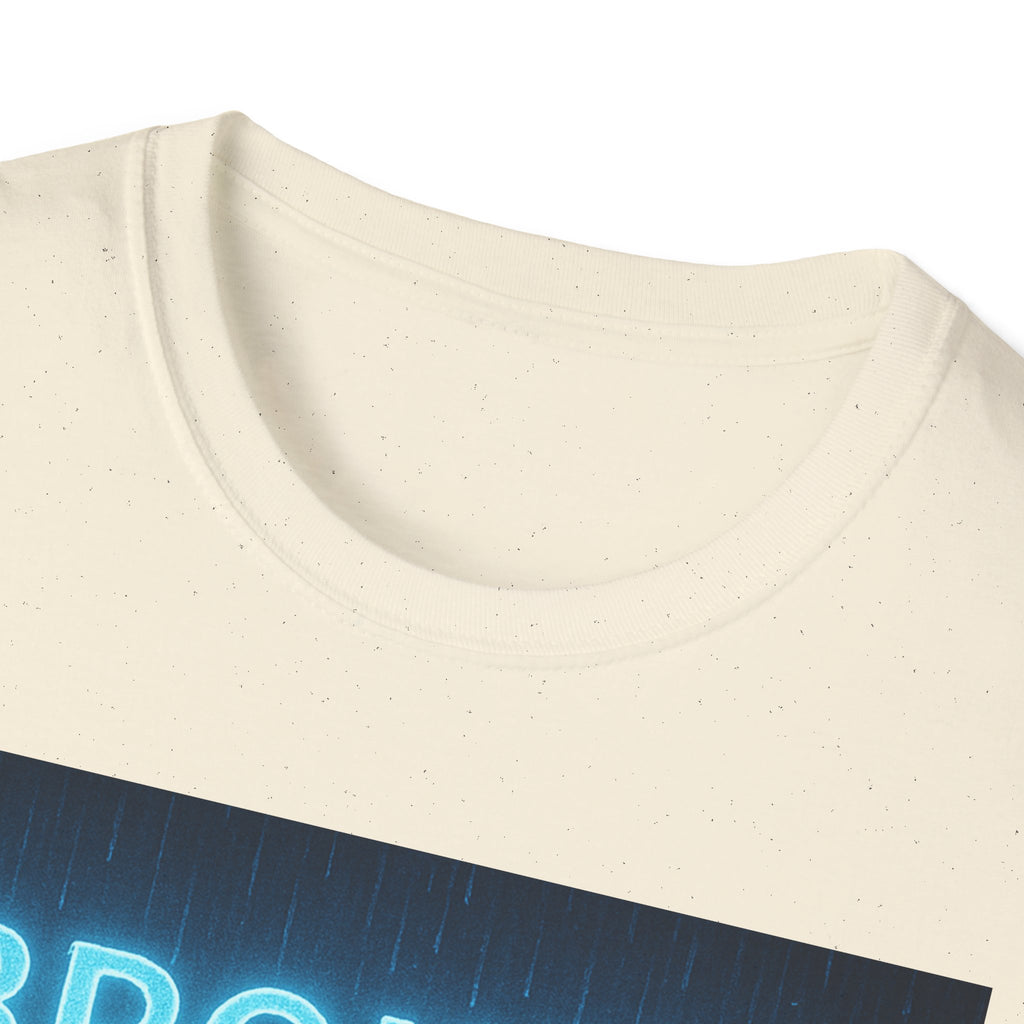 Broken Heart Music Tee — NFAMUSTY Neon Graphic T-Shirt