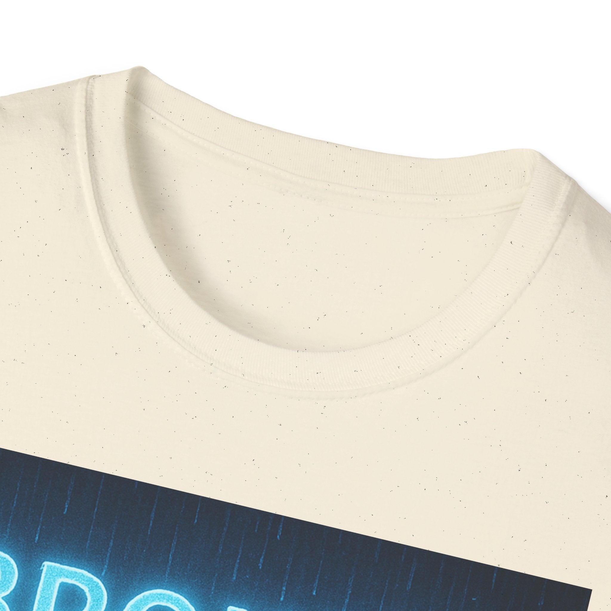 Broken Heart Music Tee — NFAMUSTY Neon Graphic T-Shirt
