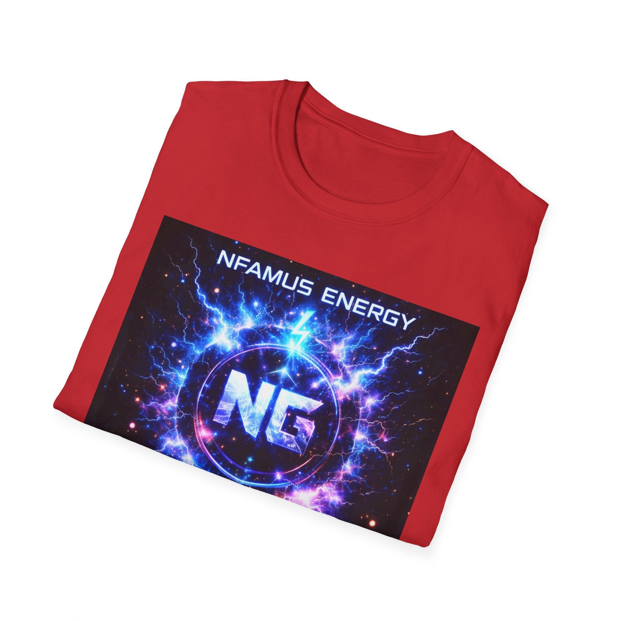 Gaming T-Shirt — "NFAMUS Energy: Overdrive Activated" Graphic Tee