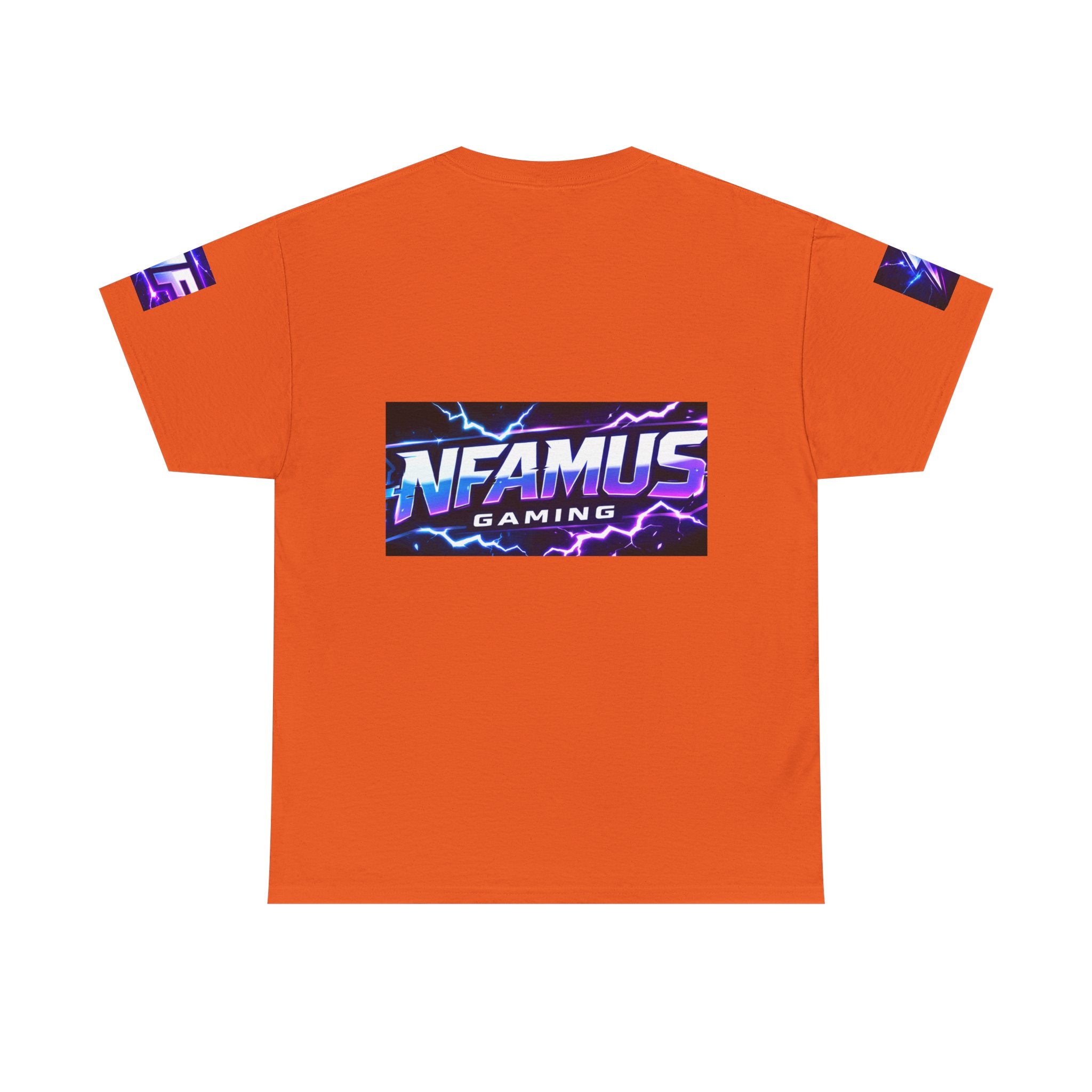 Gaming Tee — "Nfamus Mode Activated" Neon Controller Shirt
